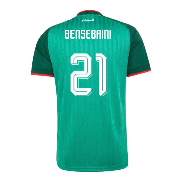 2026-2027 Algeria Away Shirt (Bensebaini 21)-SoccerKits Hub | Buy Soccer Jerseys Online